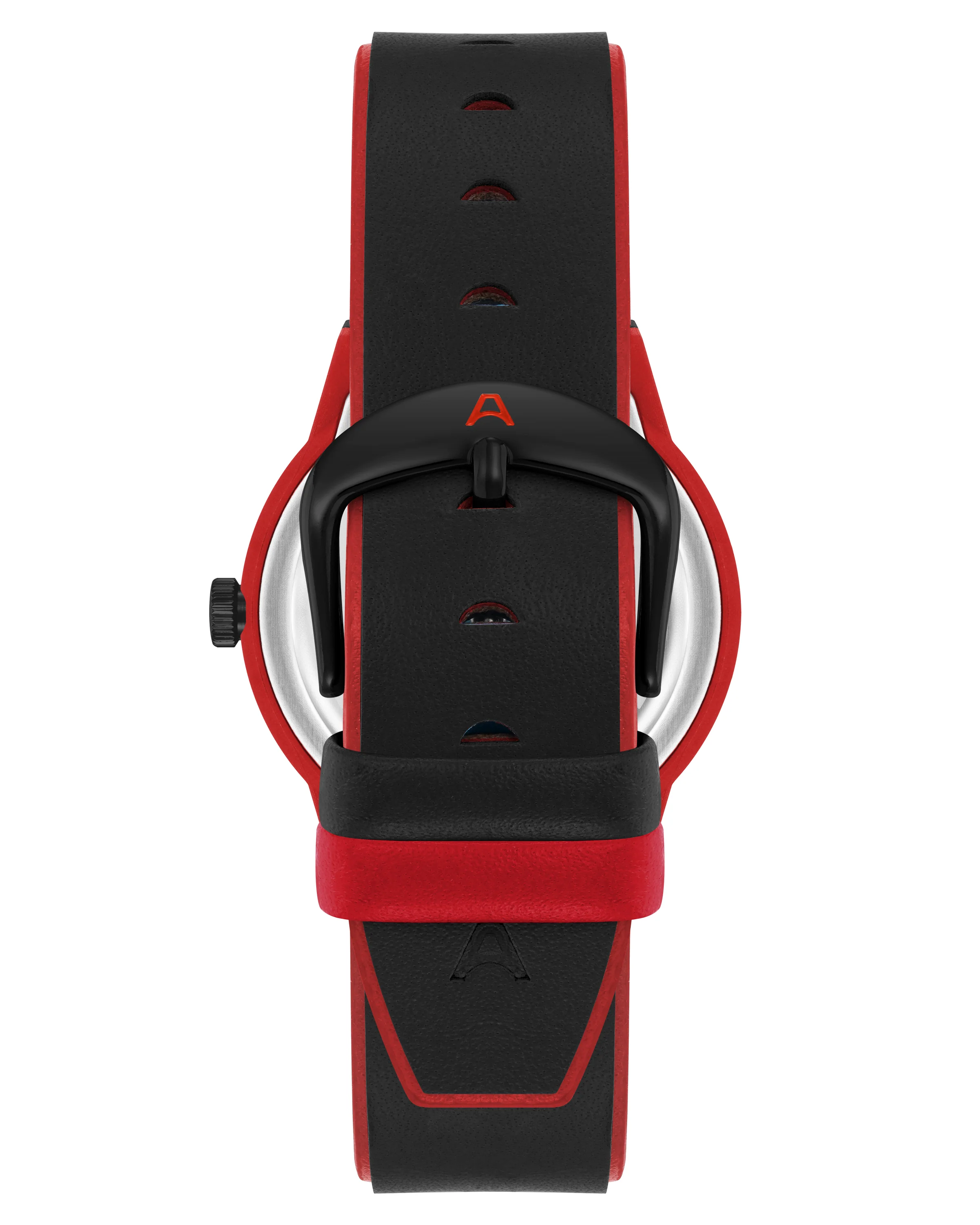 A-Watch™ | 35.5mm, Black with Red - Image 3