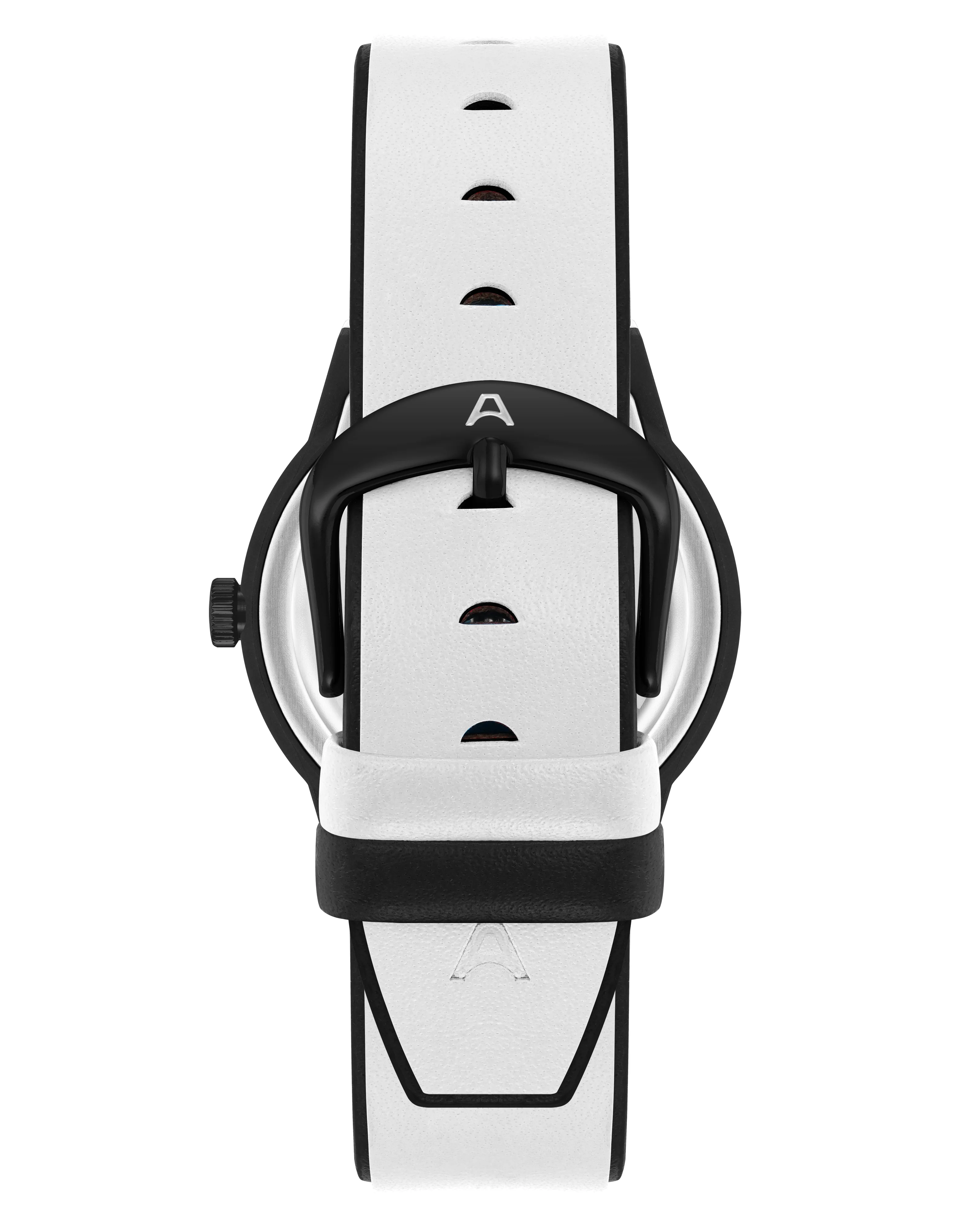 A-Watch™ | 35.5mm, Black with White - Image 3