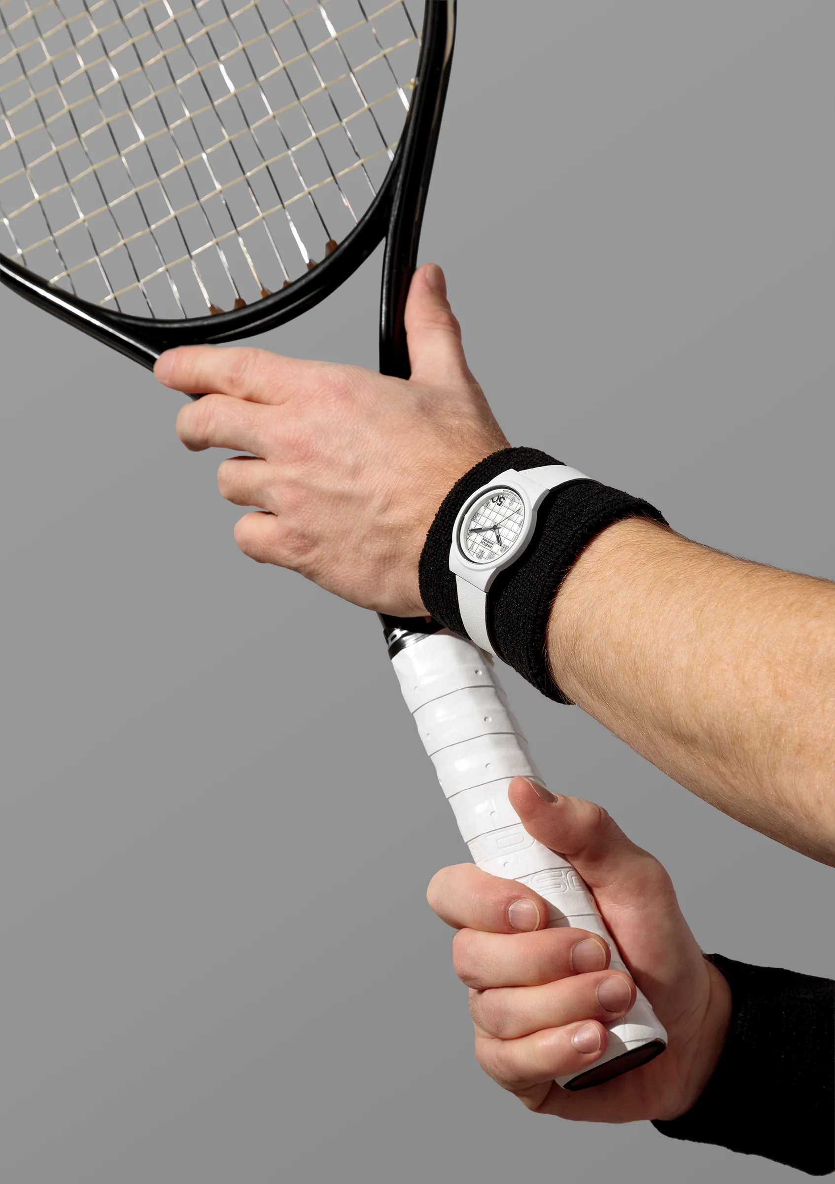 A-Watch™ | 35.5mm, Black with White - Image 4