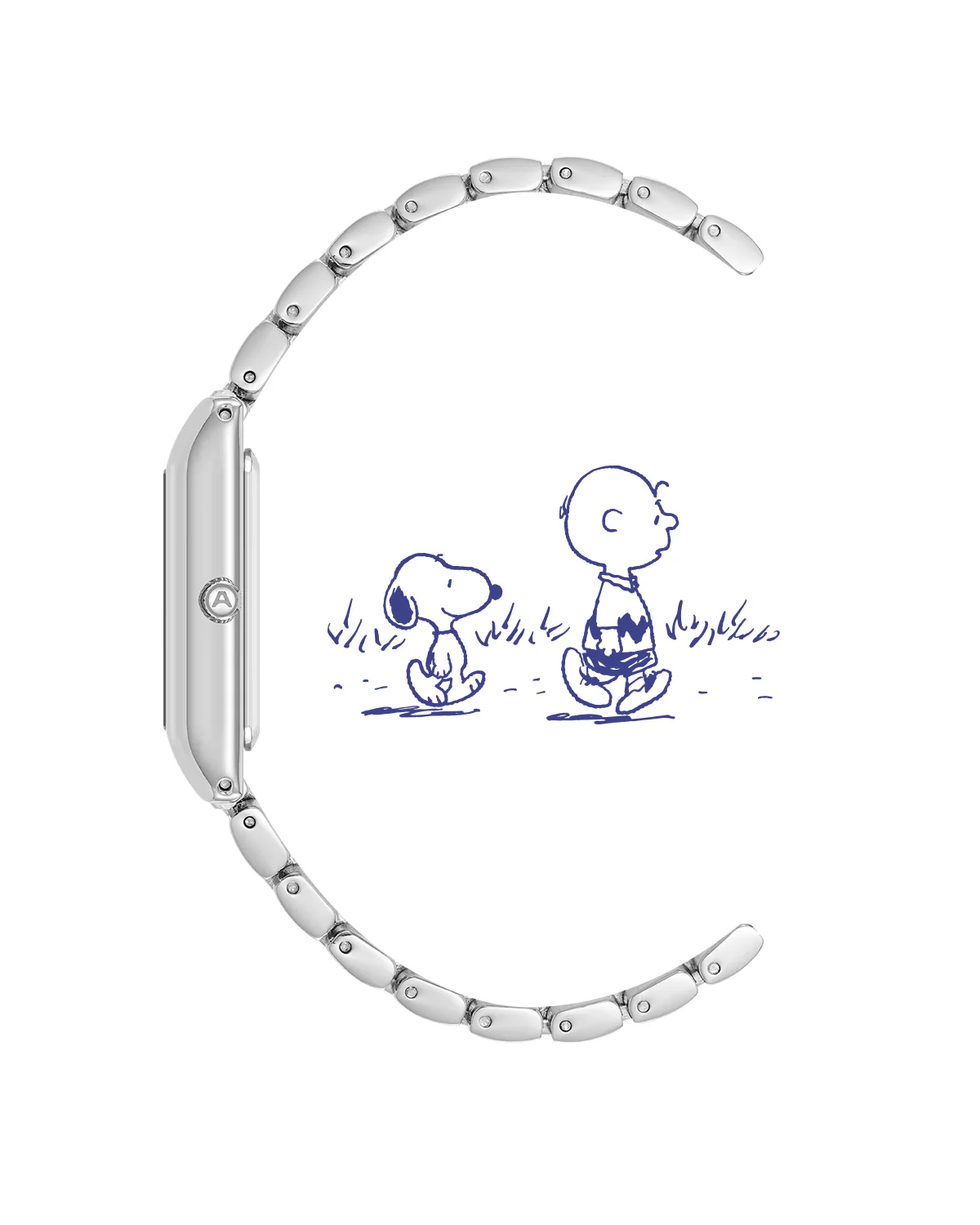 Armitron x Peanuts: Charlie Brown’s Embrace | 20mm, Peanuts Silver - Image 4