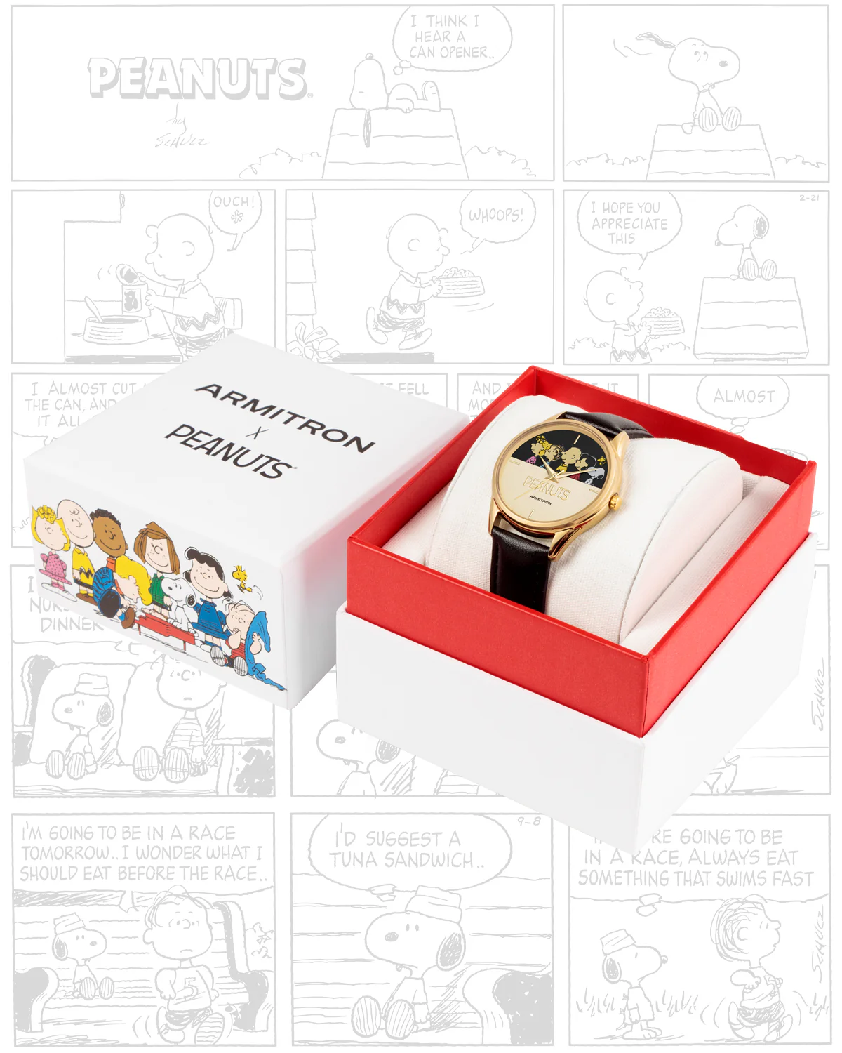 Armitron x Peanuts: The Lineup | 36mm, Peanuts Black/Gold - Image 10