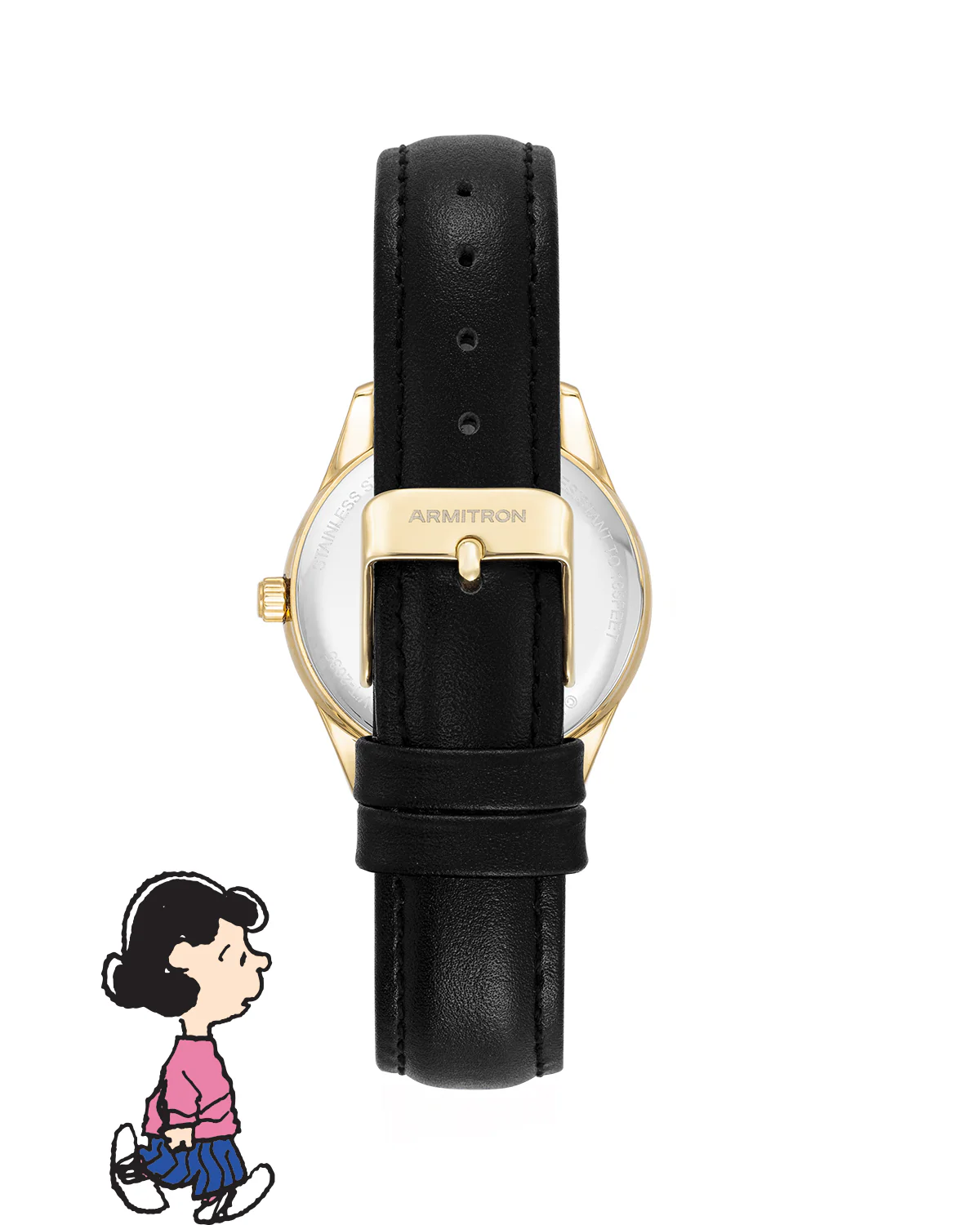 Armitron x Peanuts: The Lineup | 36mm, Peanuts Black/Gold - Image 6