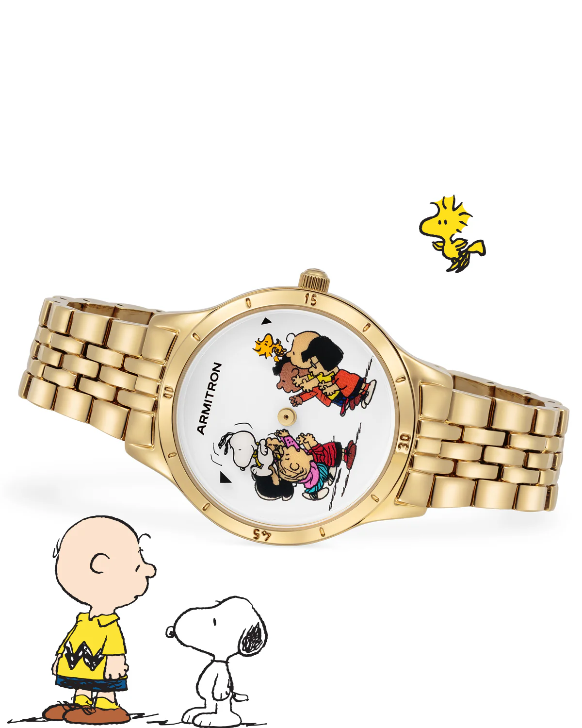 Armitron x Peanuts: Time to Celebrate | 34mm, Peanuts Gold - Image 7