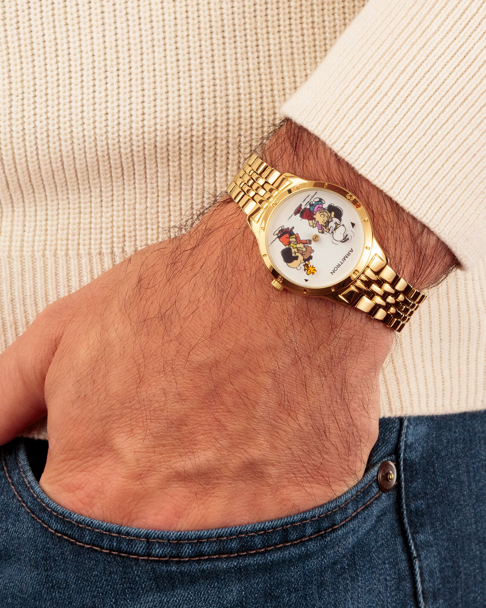 Armitron x Peanuts: Time to Celebrate | 34mm, Peanuts Gold - Image 9