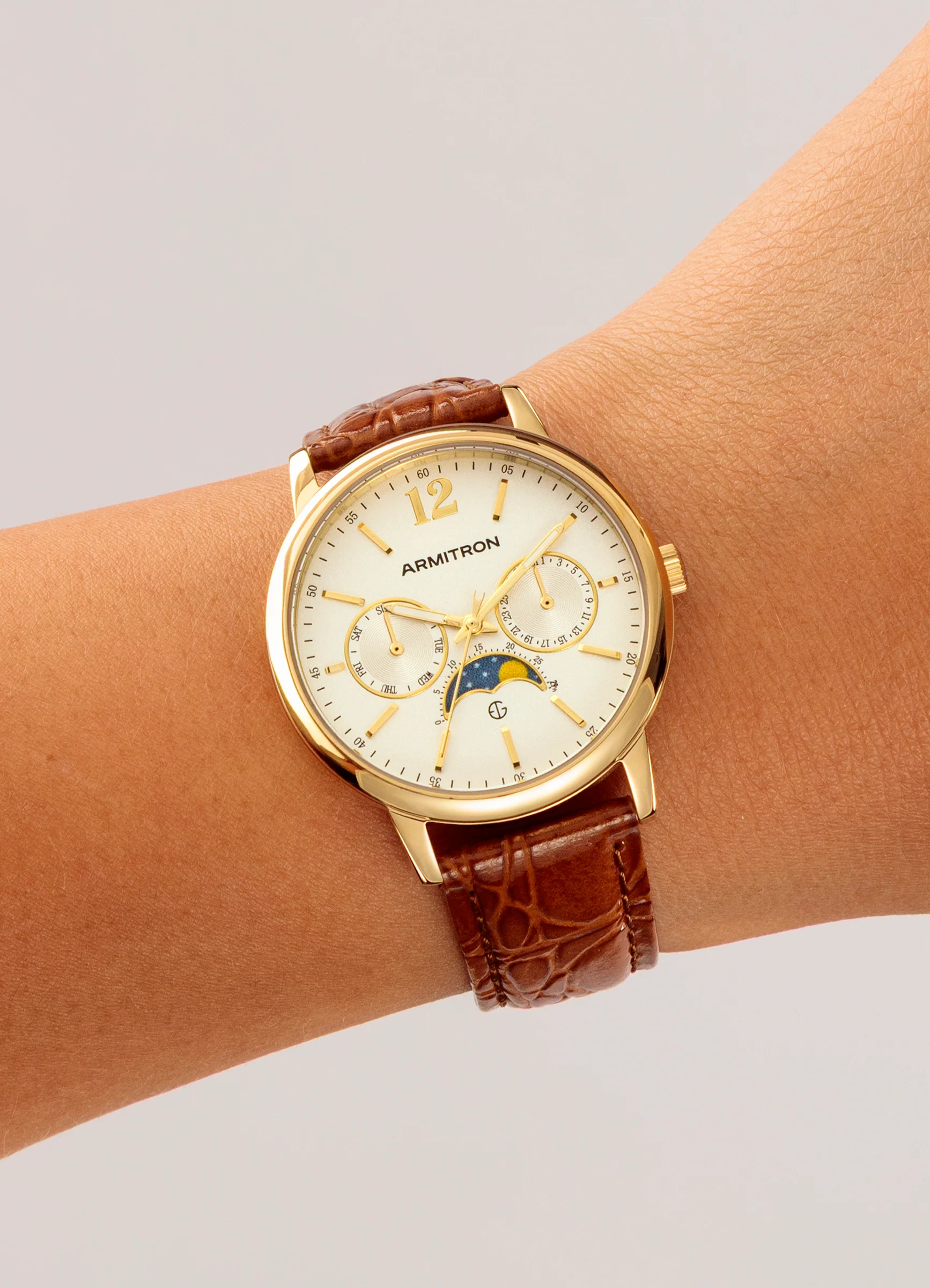 Eugen™ | 42mm, Brown Leather - Image 5