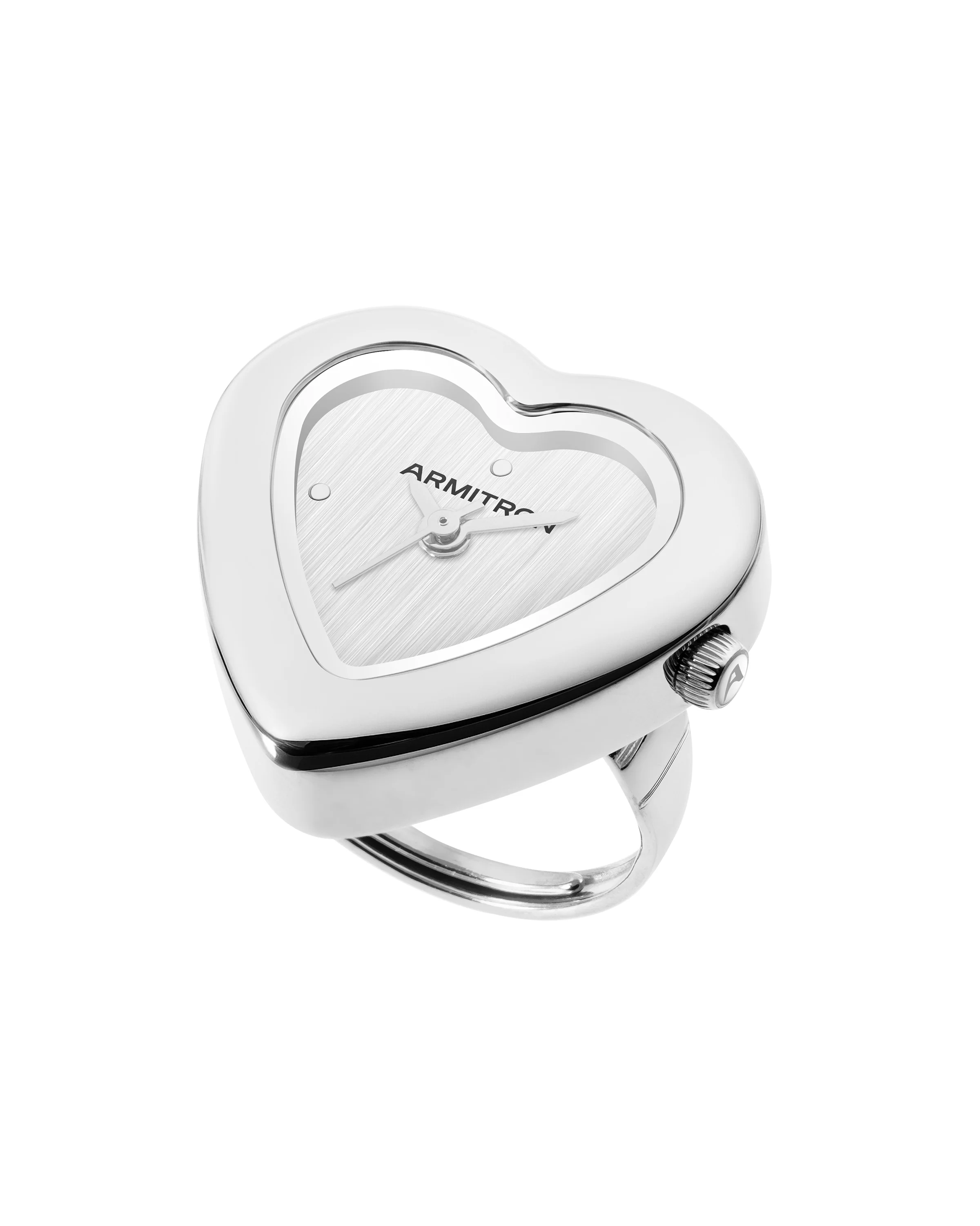 Heart Ring™ | 22mm, Silver - Image 4